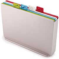 Los mejores  - Joseph Joseph Tablas de Cortar- Plata- Grande- 4 Unidades